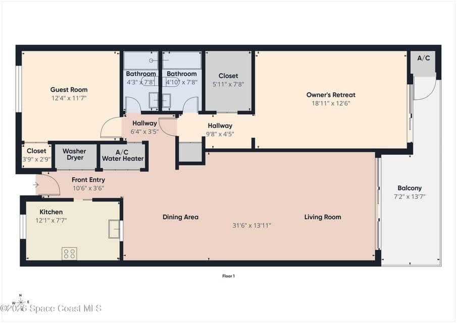 1305 S Atlantic Avenue 370, Cocoa Beach, FL 32931 photo 4