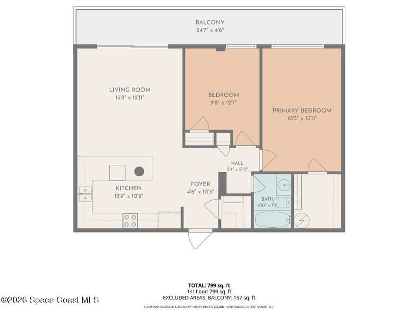 3190 N Atlantic Avenue 213, Cocoa Beach, FL 32931 photo 5