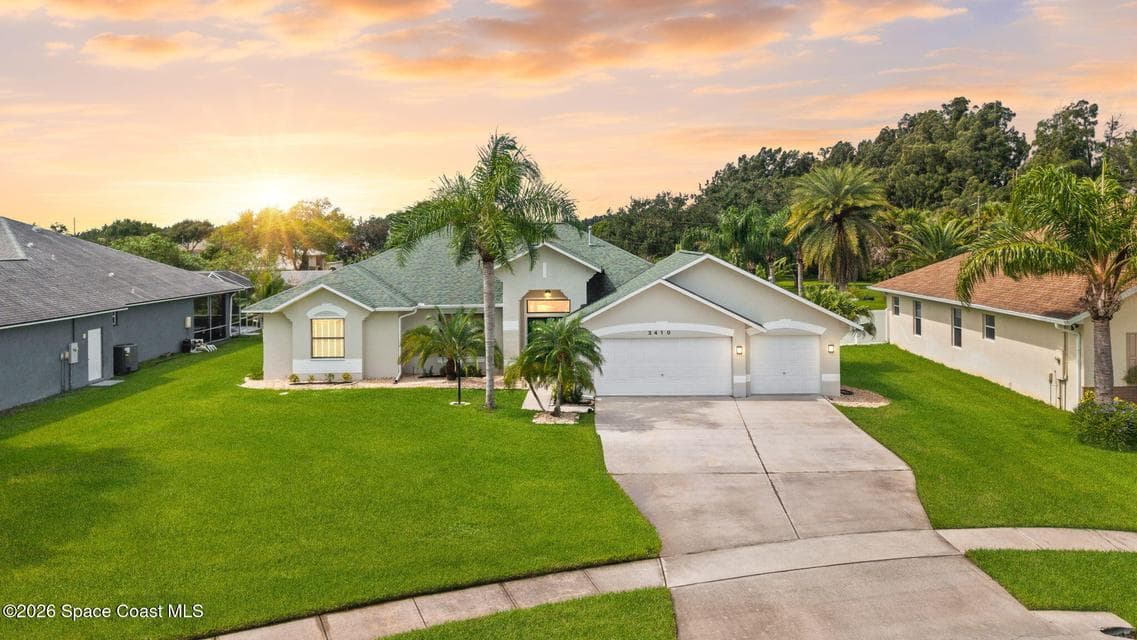 Home for sale at 3410 Brahman Avenue, Rockledge, FL 32955 – 4 bed, 2 bath