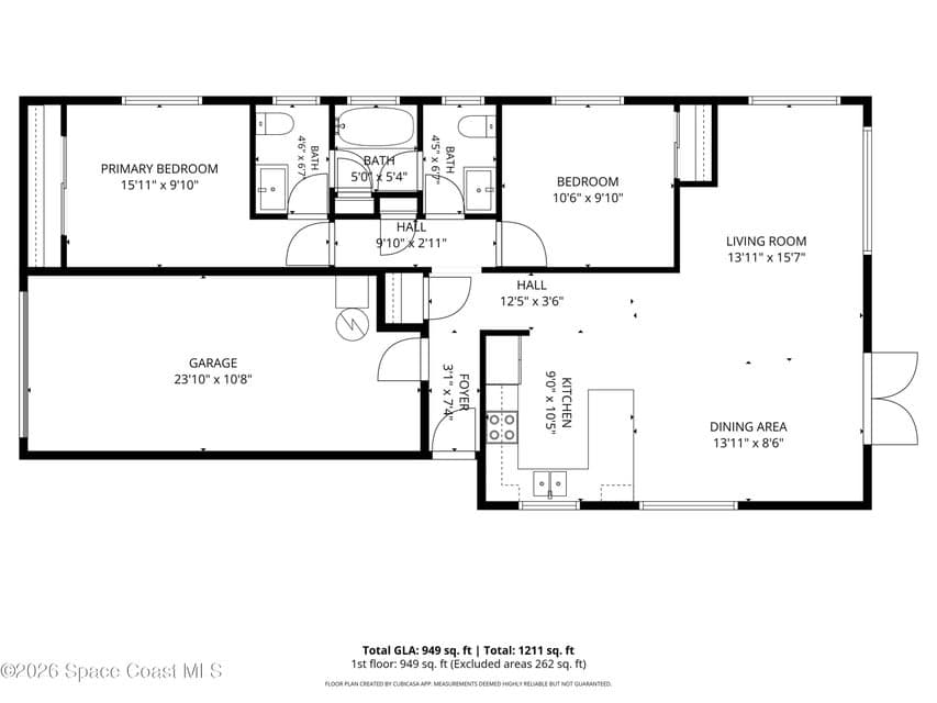 135 S Kenneth Court, Merritt Island, FL 32952 photo 2