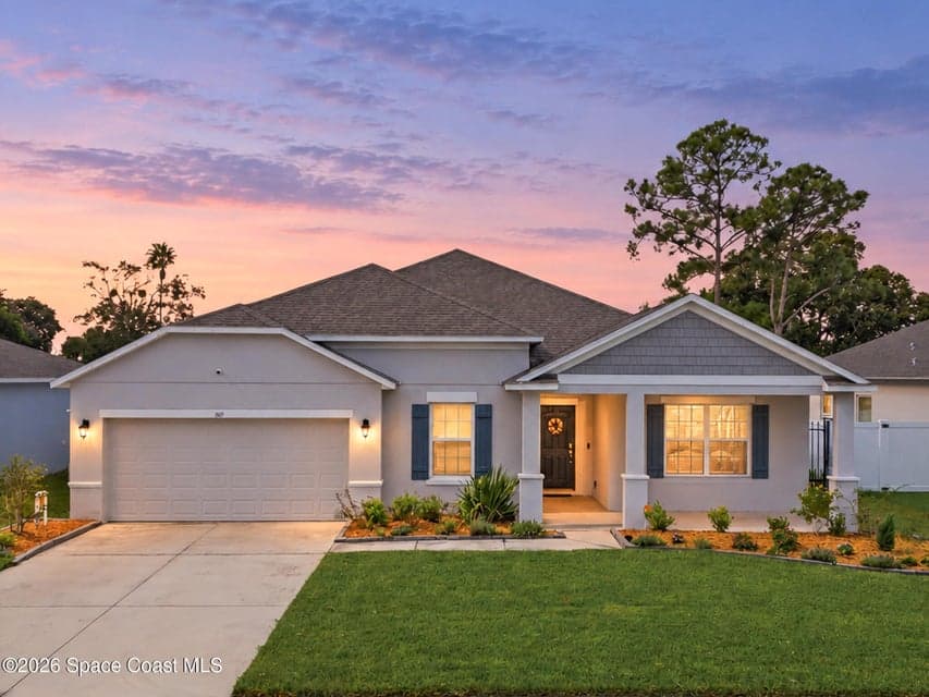 Home for sale at 969 Edensor Lane, Rockledge, FL 32955 – 4 bed, 2 bath