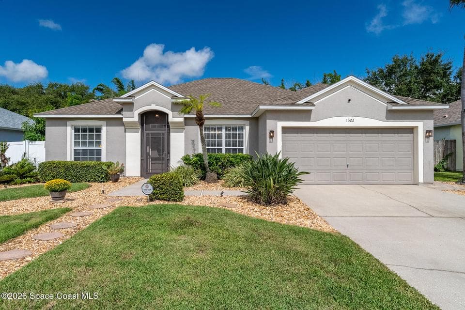Home for sale at 1322 Enclave Drive, Rockledge, FL 32955 – 4 bed, 2 bath