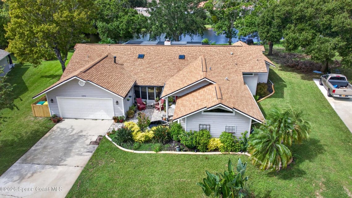 Home for sale at 1290 Silver Lake Drive, Melbourne, FL 32940 – 3 bed, 3 bath