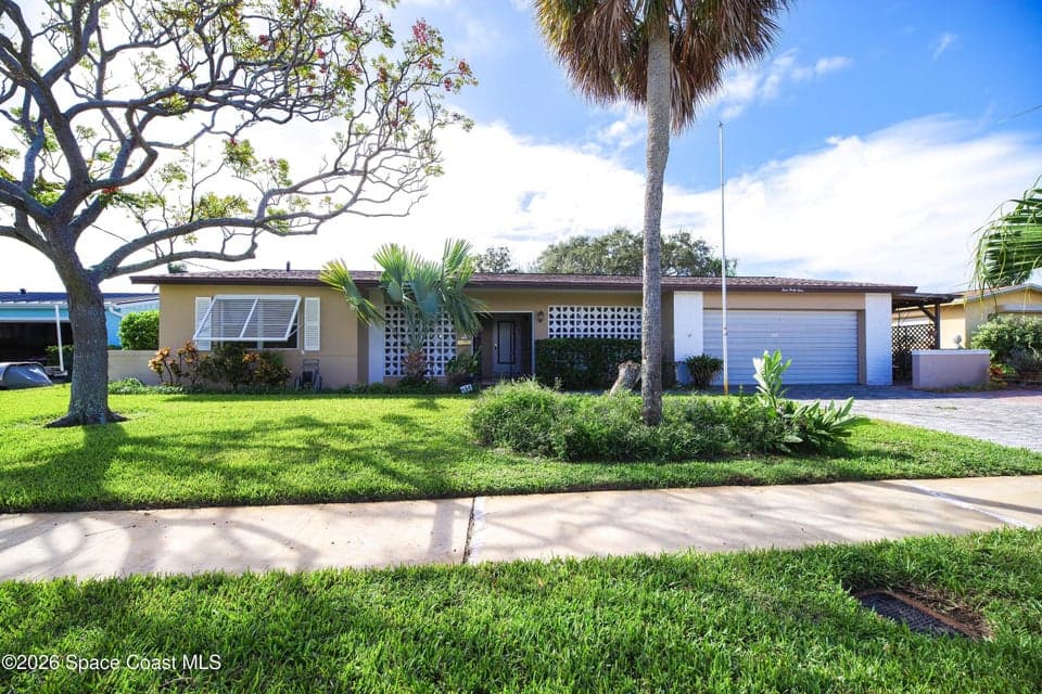 Home for sale at 444 Cardinal Drive, Satellite Beach, FL 32937 – 3 bed, 3 bath