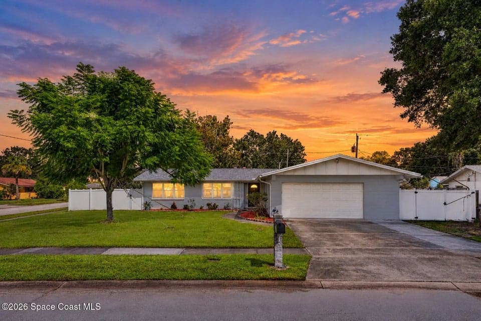 Home for sale at 970 Bellaire Lane, Rockledge, FL 32955 – 3 bed, 2 bath