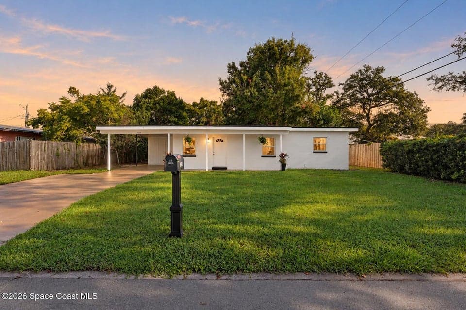 Home for sale at 1268 Lakewood Drive, Melbourne, FL 32935 – 3 bed, 2 bath