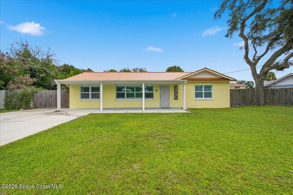 Home for sale at 446 Coral Drive, Melbourne, FL 32935 – 3 bed, 2 bath