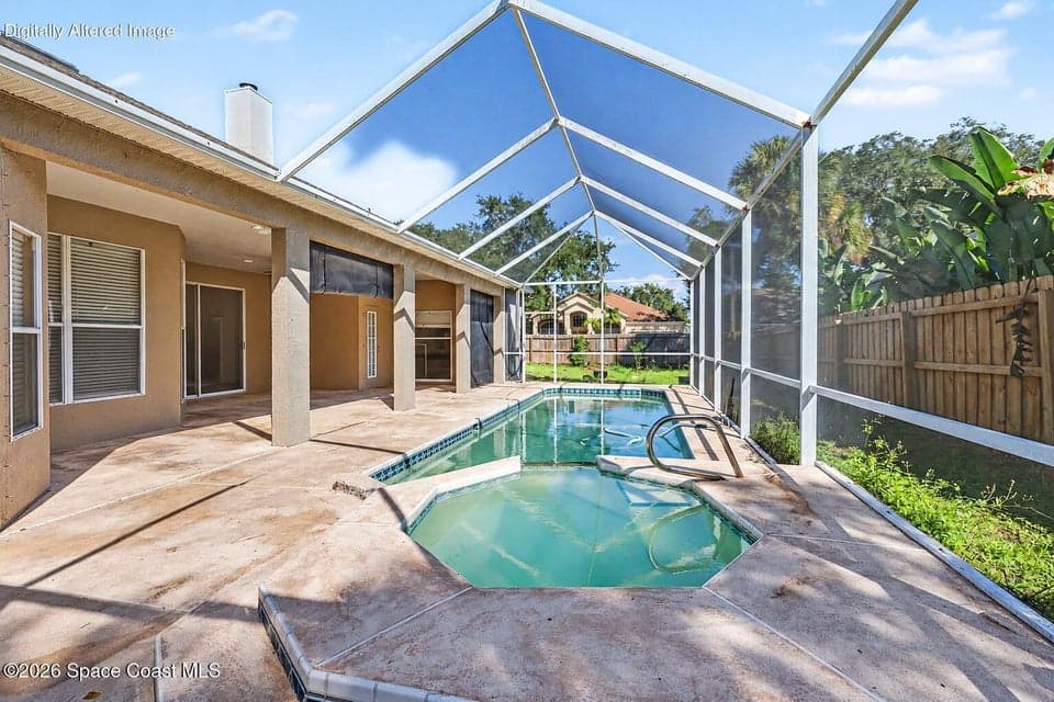 Home for sale at 4811 Springwater Circle, Melbourne, FL 32940 – 4 bed, 3 bath, photo 2