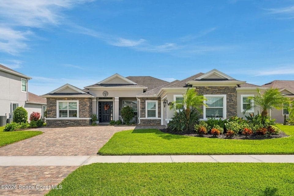 Home for sale at 8161 Paragrass Avenue, Melbourne, FL 32940 – 4 bed, 3 bath
