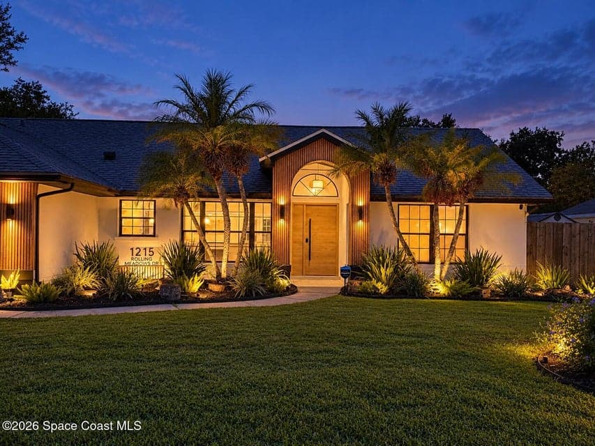 Home for sale at 1215 Rolling Meadows Drive, Rockledge, FL 32955 – 3 bed, 2 bath, photo 2