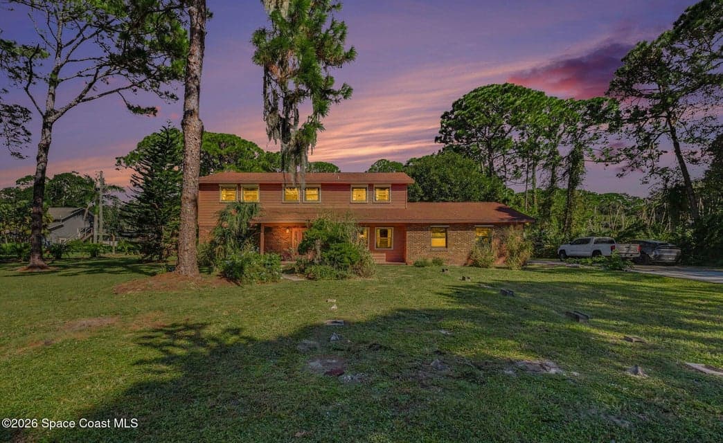 Home for sale at 580 Chase Hammock Road, Merritt Island, FL 32953 – 4 bed, 3 bath