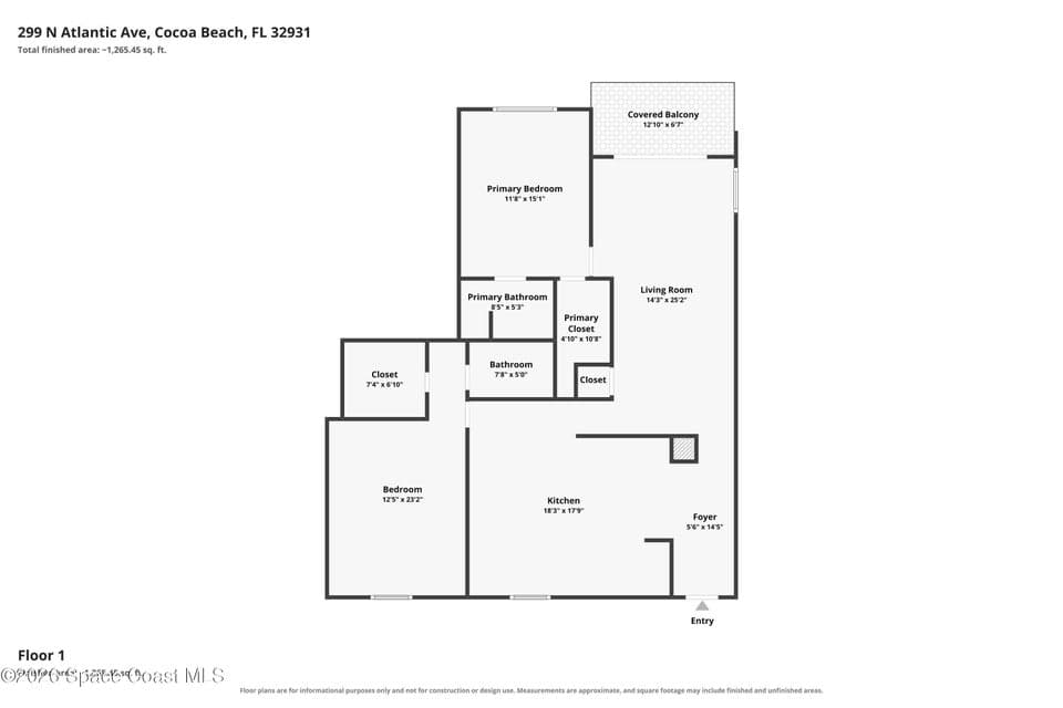 Condo for sale at 299 N Atlantic Avenue 304, Cocoa Beach, FL 32931 – 2 bed, 2 bath, photo 2