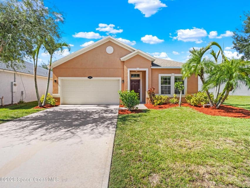 Home for sale at 3995 Aria Drive, Melbourne, FL 32904 – 3 bed, 2 bath