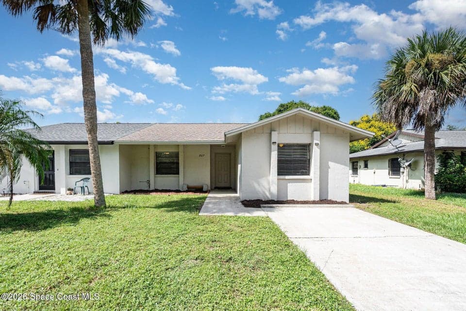Home for sale at 807 Poinciana Street, Rockledge, FL 32955 – 2 bed, 2 bath