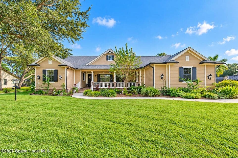 Home for sale at 3935 Turkey Point Drive, Melbourne, FL 32934 – 4 bed, 4 bath