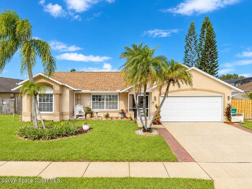 Home for sale at 3158 Brentwood Lane, Melbourne, FL 32934 – 3 bed, 2 bath